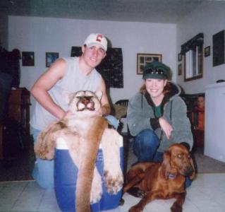 Charles, me and Sandy 2003
